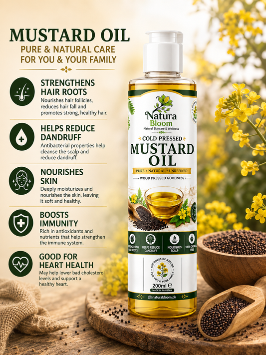 Cold Pressed Mustard Oil