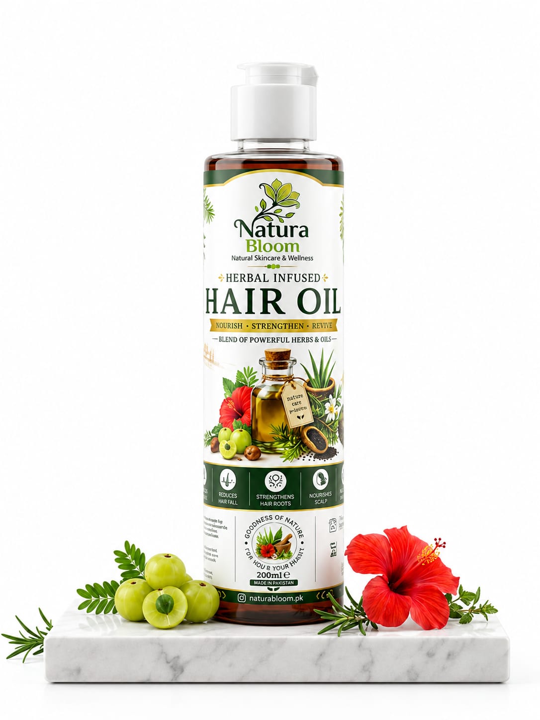 Herbal Infused Hair Oil