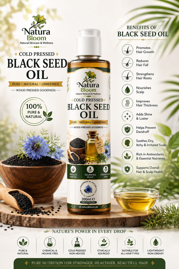 Cold Pressed Black Seed Oil