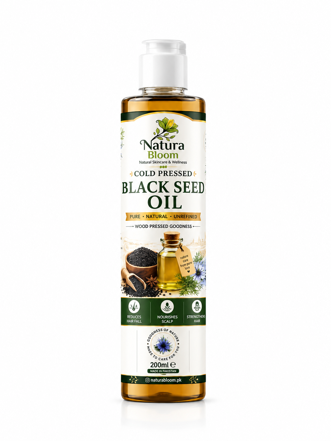 Cold Pressed Black Seed Oil