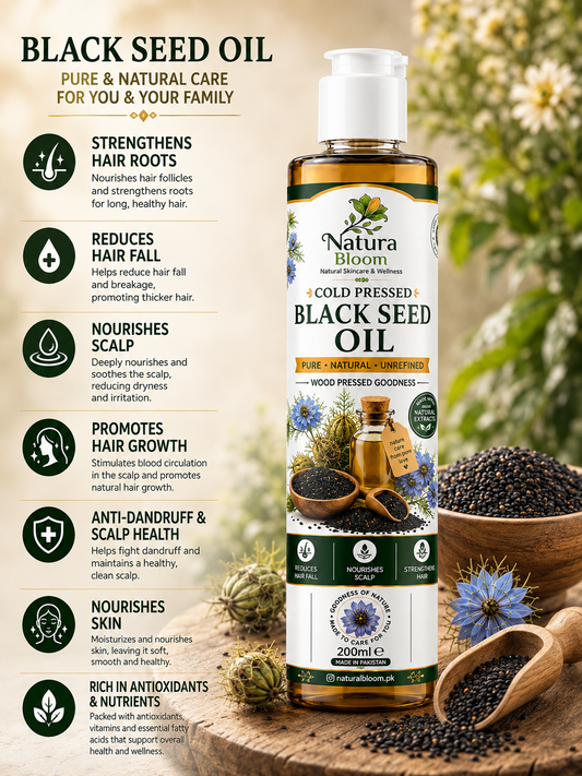 Cold Pressed Black Seed Oil