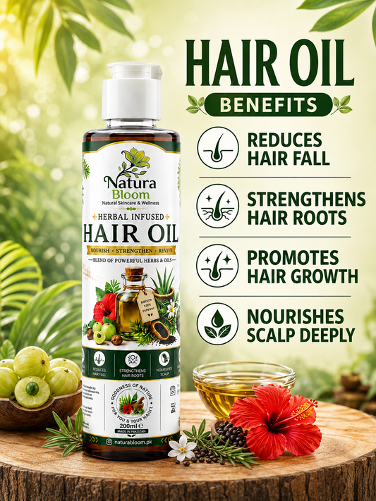 Herbal Infused Hair Oil