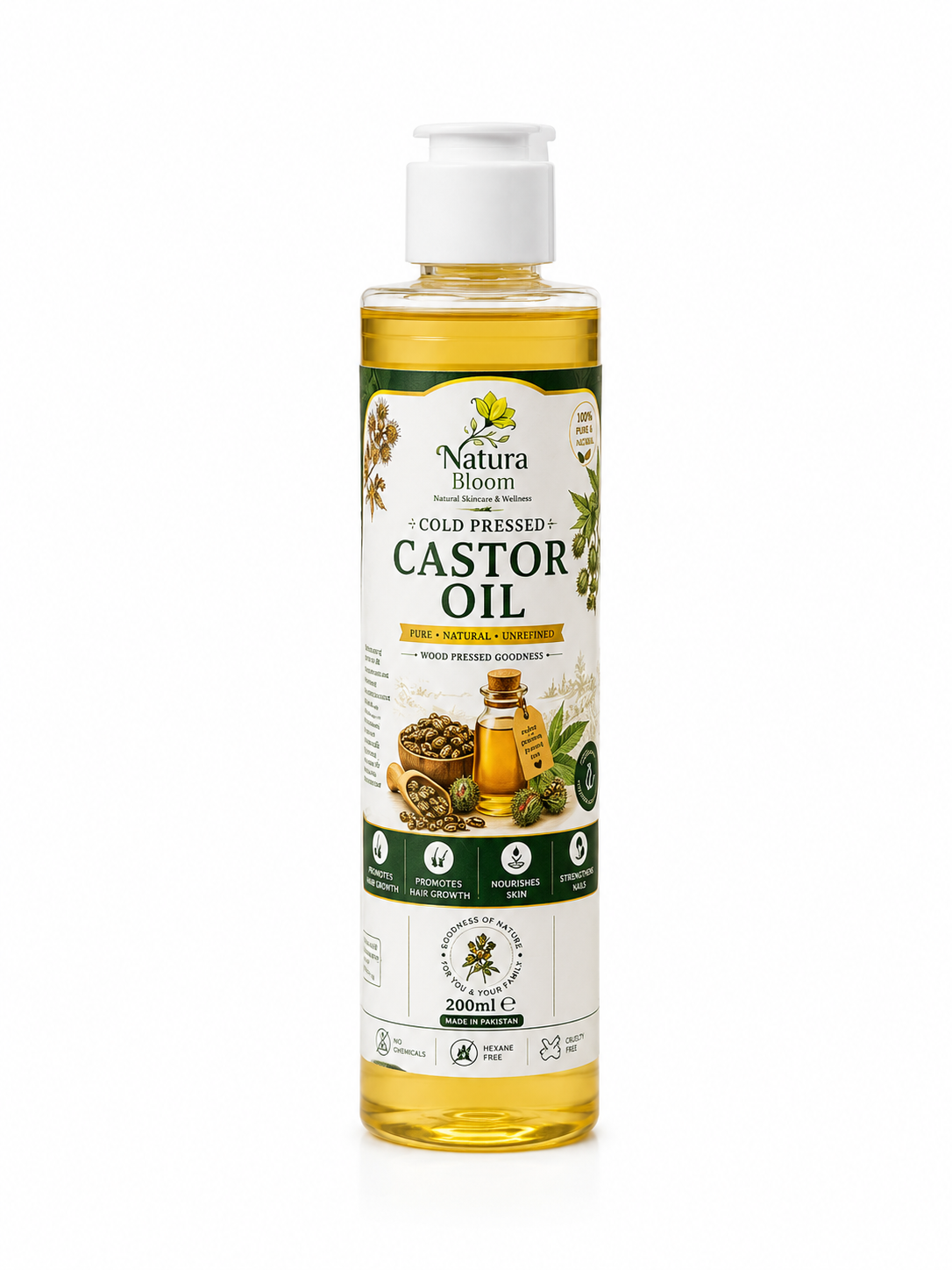 Cold Pressed Castor Oil