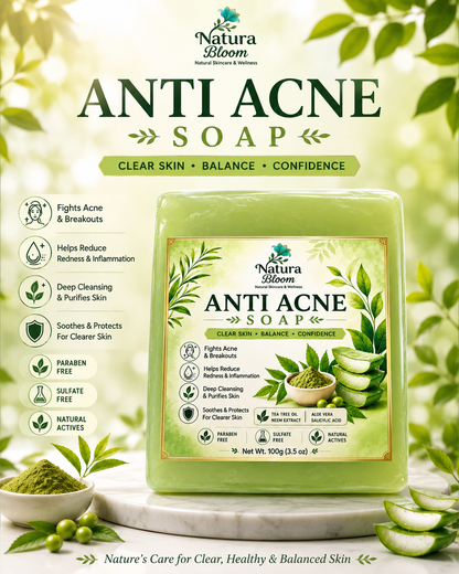 Natura Bloom Anti Acne Soap
