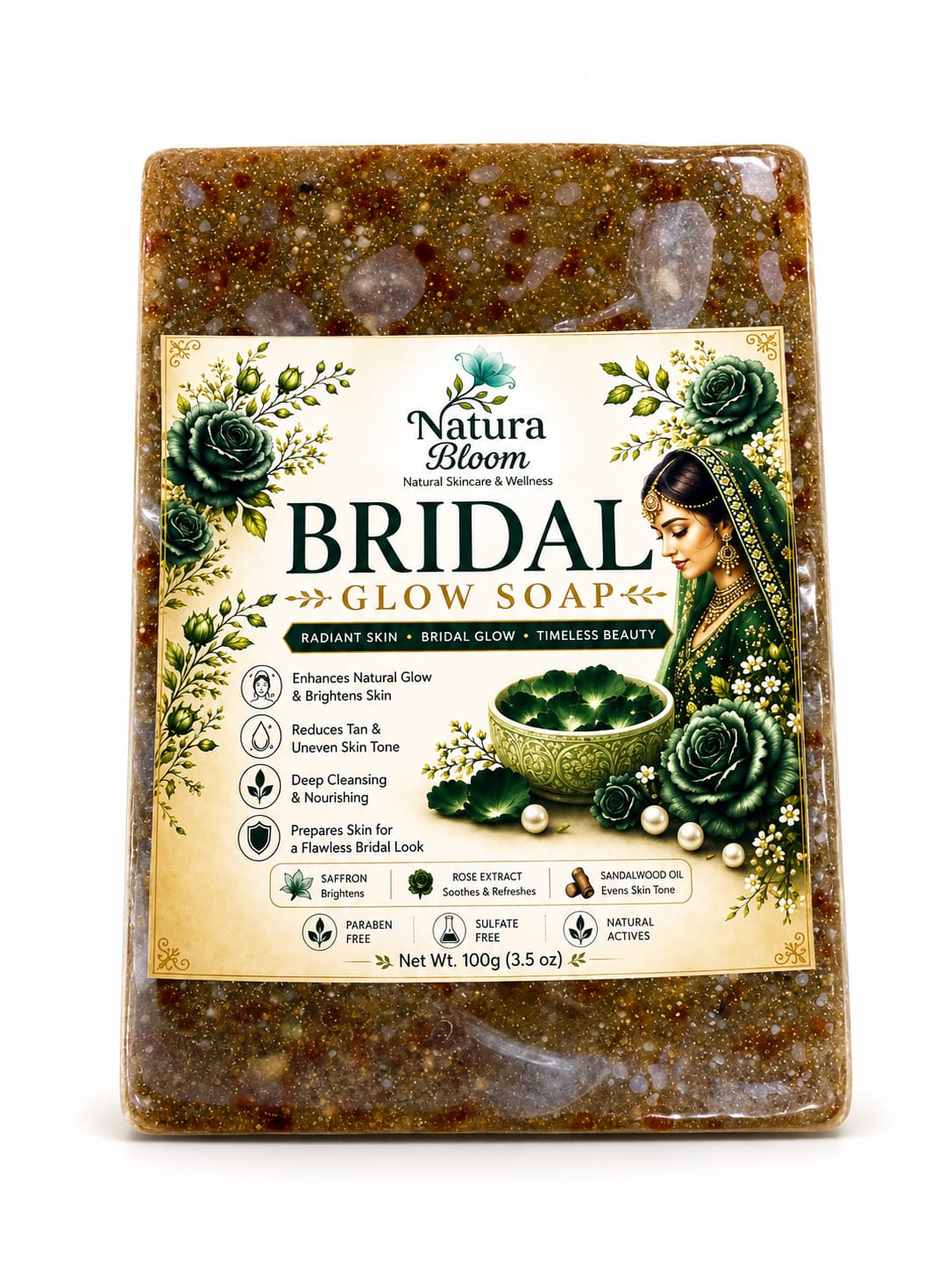 Natura Bloom Bridal Glow Soap 