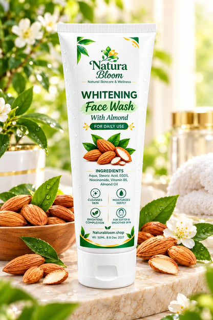 Whitening Face Wash With Almonds 50ml